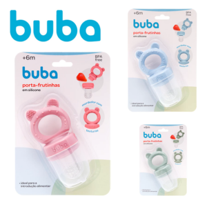 Chupeta Porta Frutinha com Mordedor Silicone Buba #05